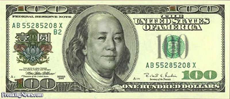Mao on US Currency