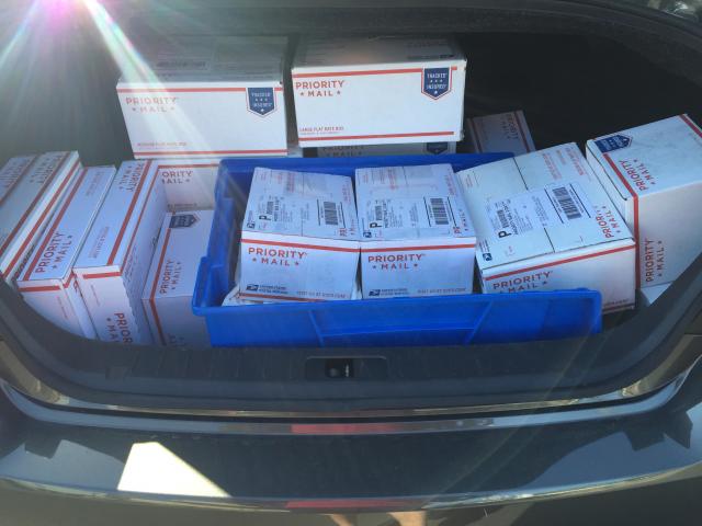Packages In My Car