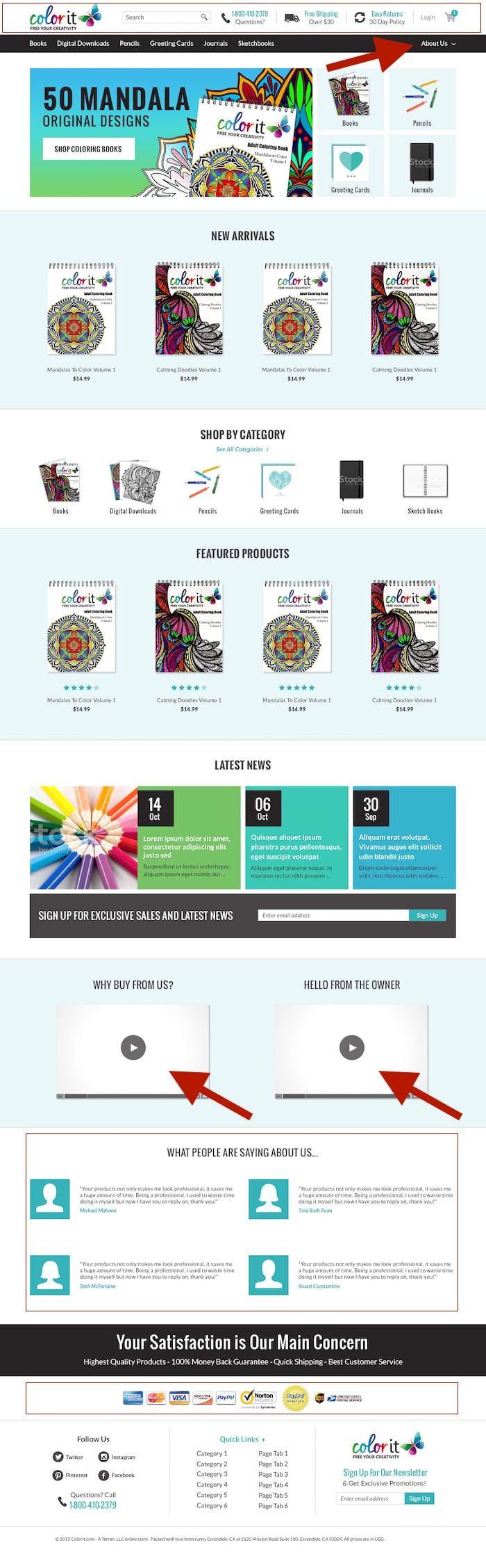 ColorIt Homepage
