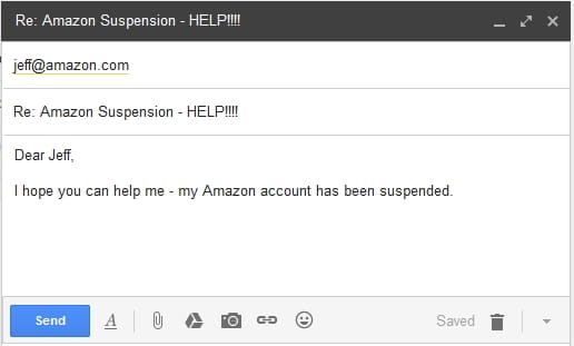 Amazon suspension - The infamous