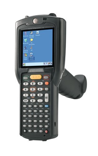 A bar code scanner similar to the one that every warehouse employee uses.