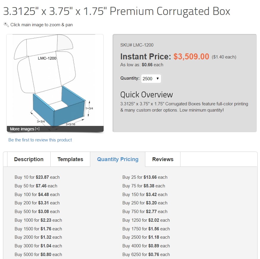 Your Chinese Supplier may be basing their MOQ on box prices, which have huge economies of scale.