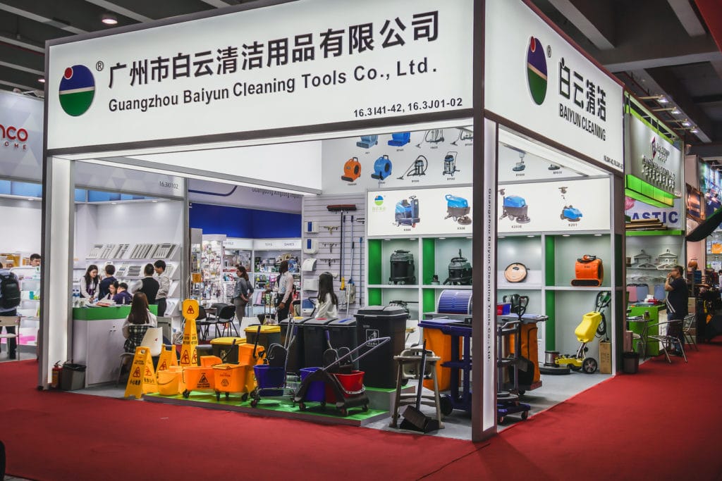 An example of a trading company in China.