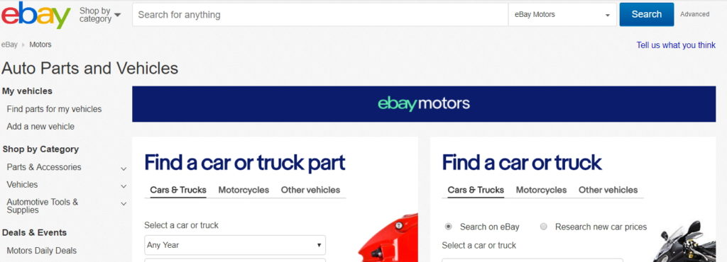 ebay motors