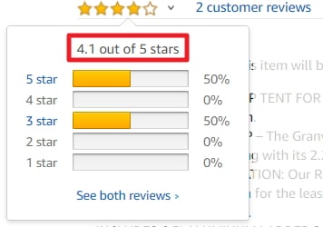 how amazon calculates review ratings