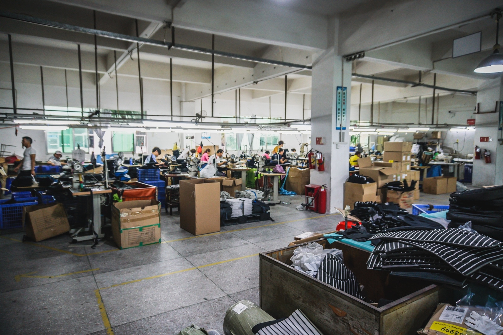 Visiting Factory in China