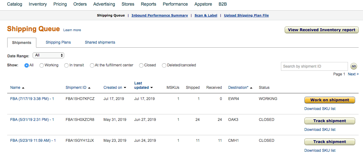 Amazon Shipping queue2