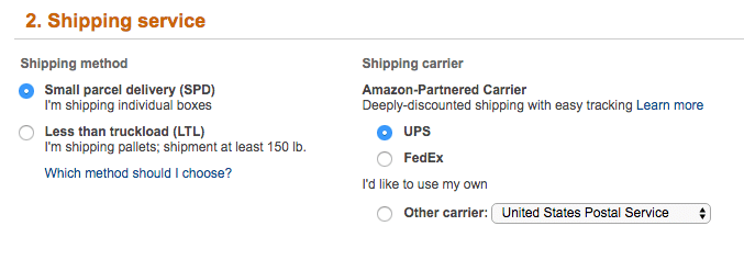 Amazon partnered carrier SPD