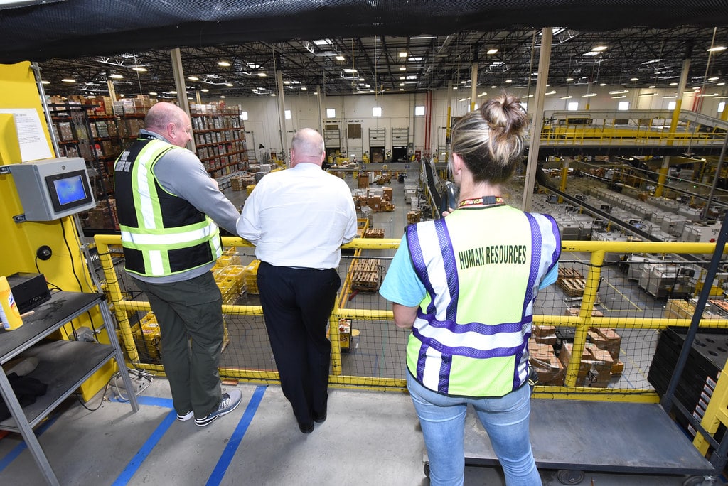 Amazon FBA warehosue tour