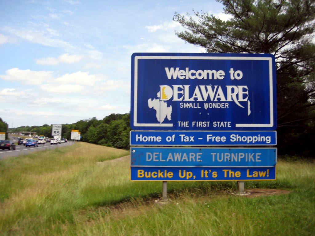 Amazon Sale Tax Delaware Sign