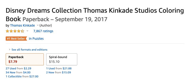 Amazon best seller badge