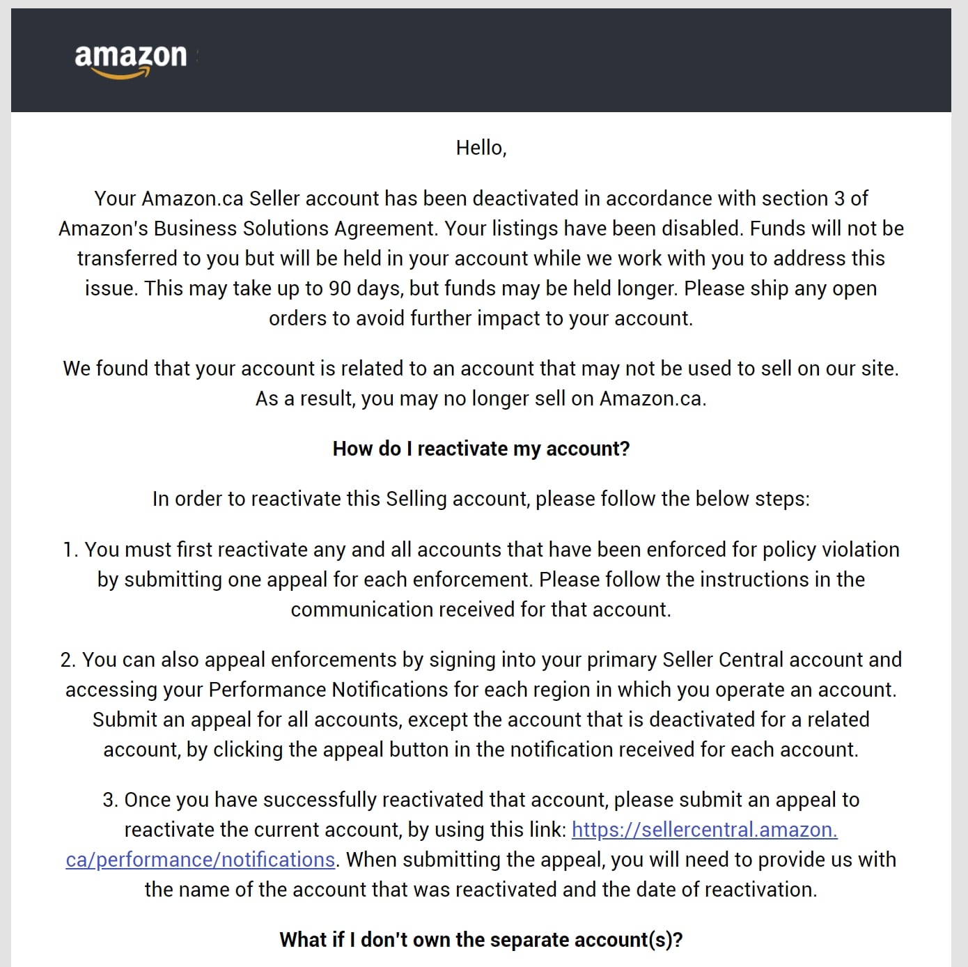 amazon-section-3-appeal-template