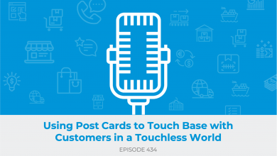 E434: Using Post Cards to Touch Base with Customers in a Touchless World
