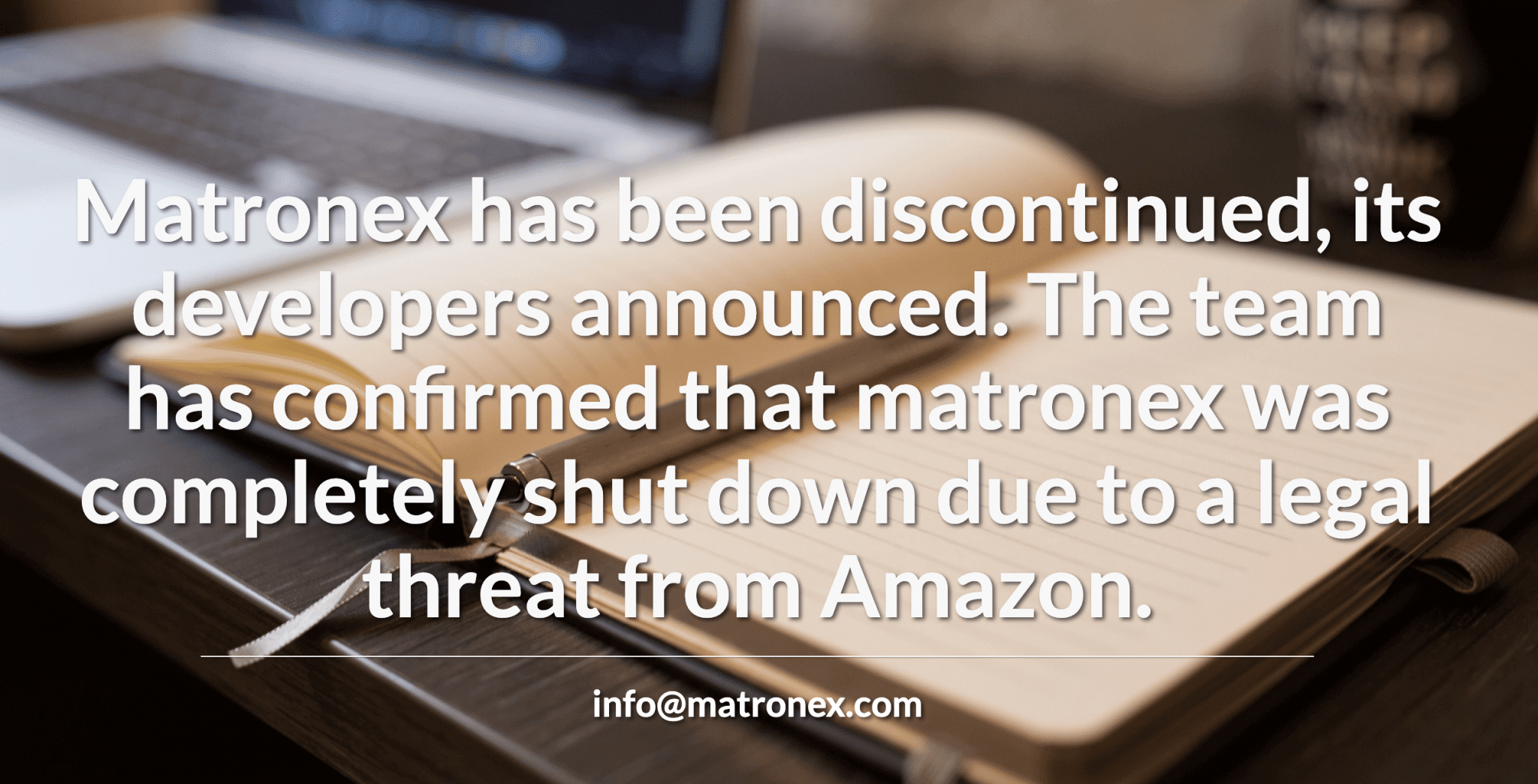 Amazon shuts down Martonex