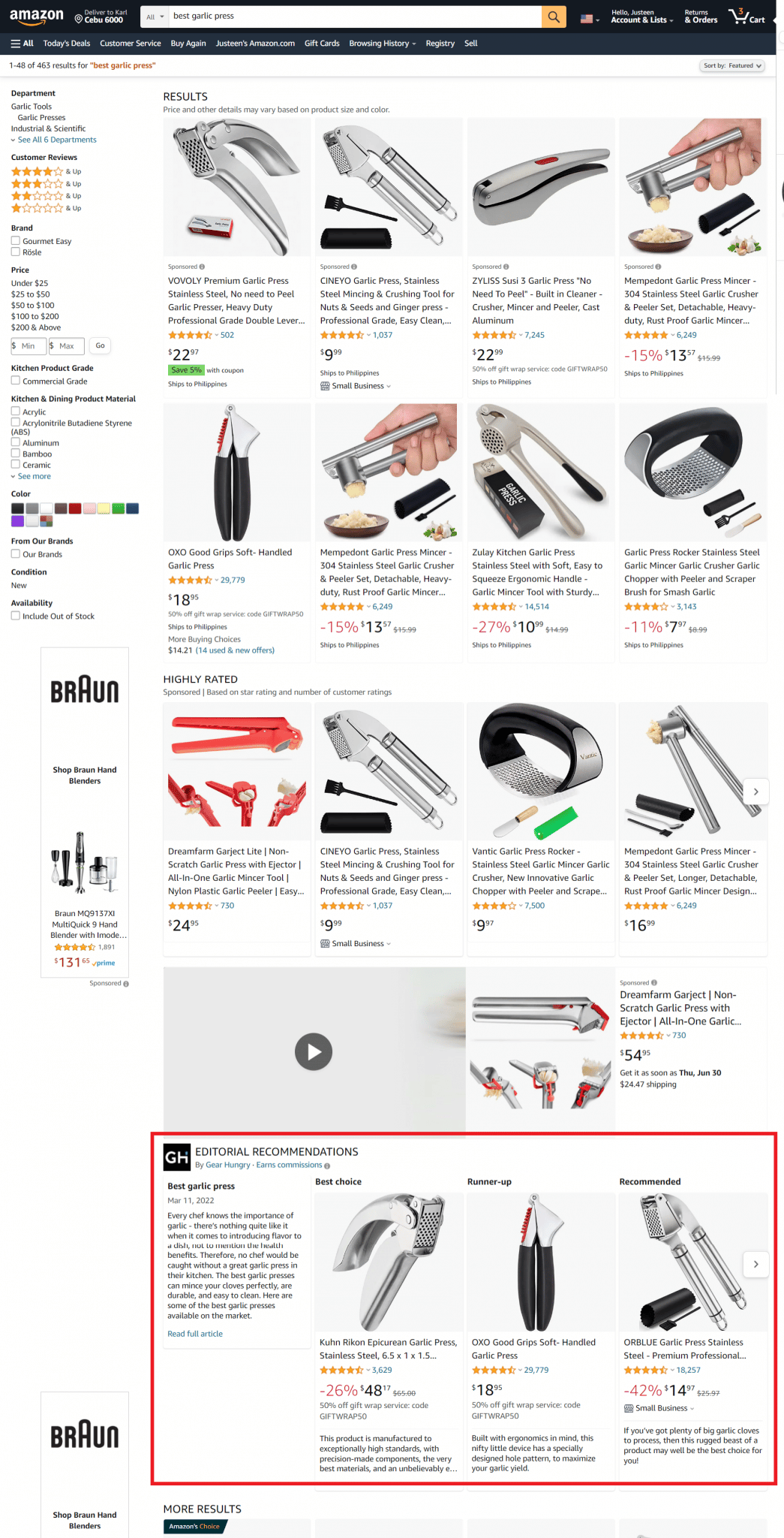 How To Get Amazon Editorial