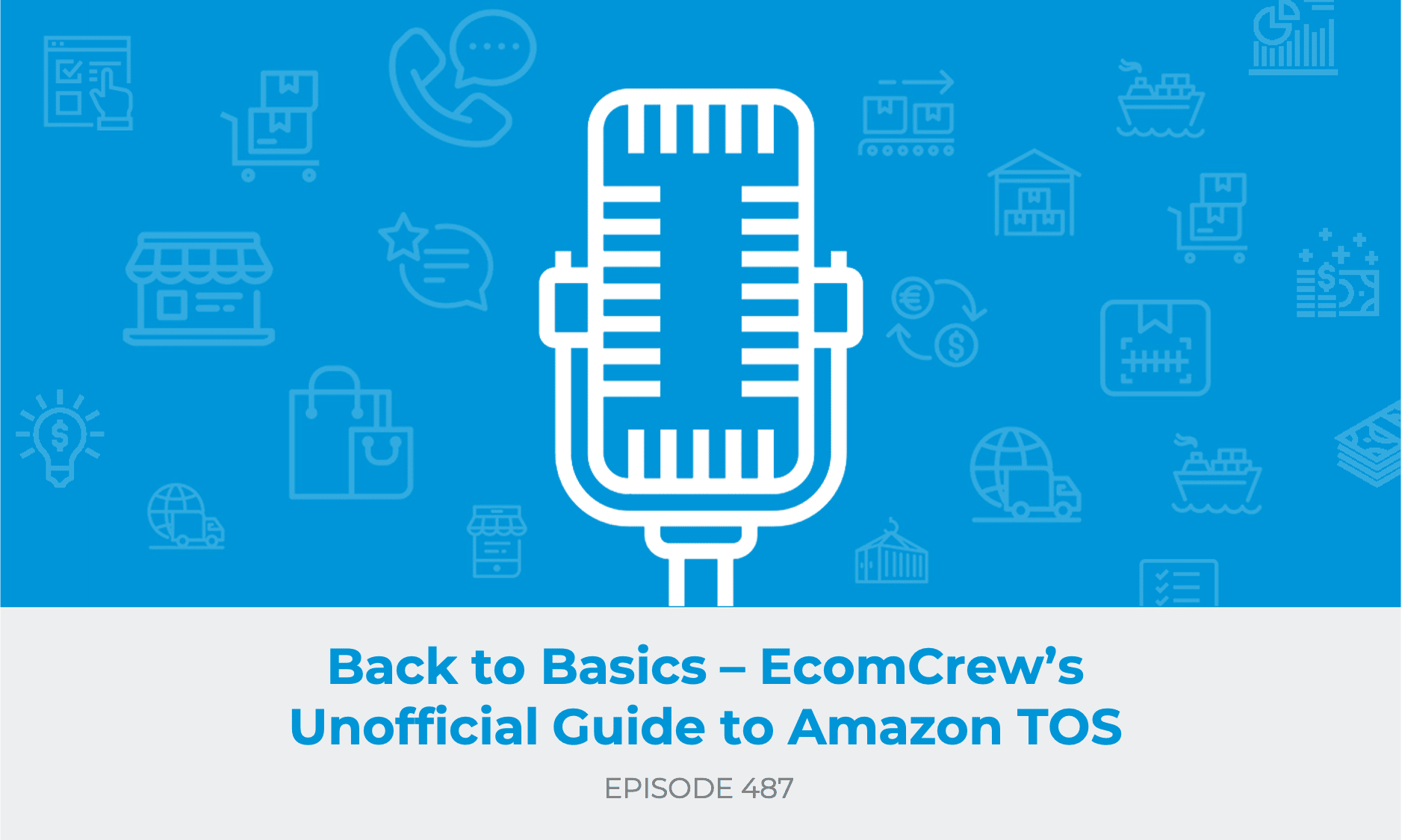 E487: Back to Basics – EcomCrew’s Unofficial Guide to Amazon Terms of Service