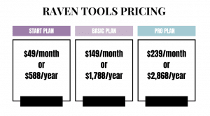 raven tools pricing