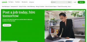 upwork sign up