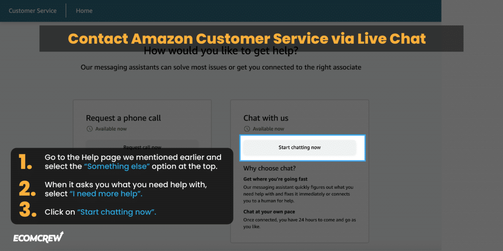 how to check amazon support chat history