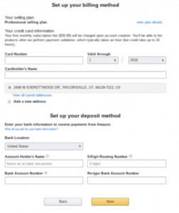 set up billing method