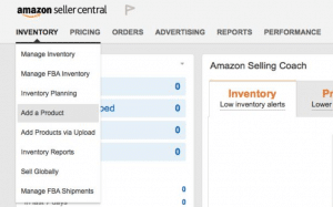 amazon add a product