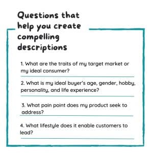 how to create compelling descriptions