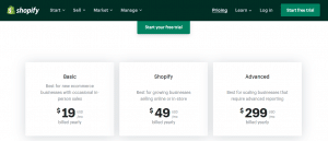 Shopify Plans