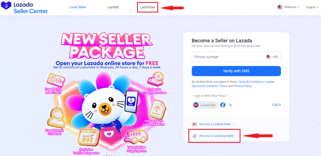 lazada seller center