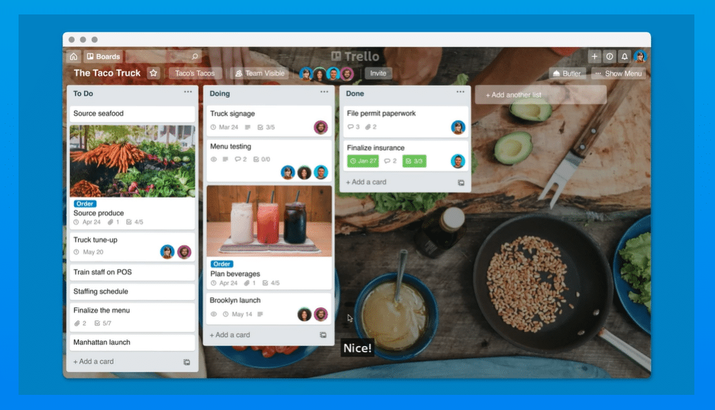 trello review home page
