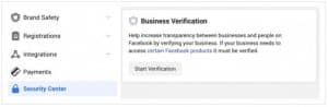 Verify your business