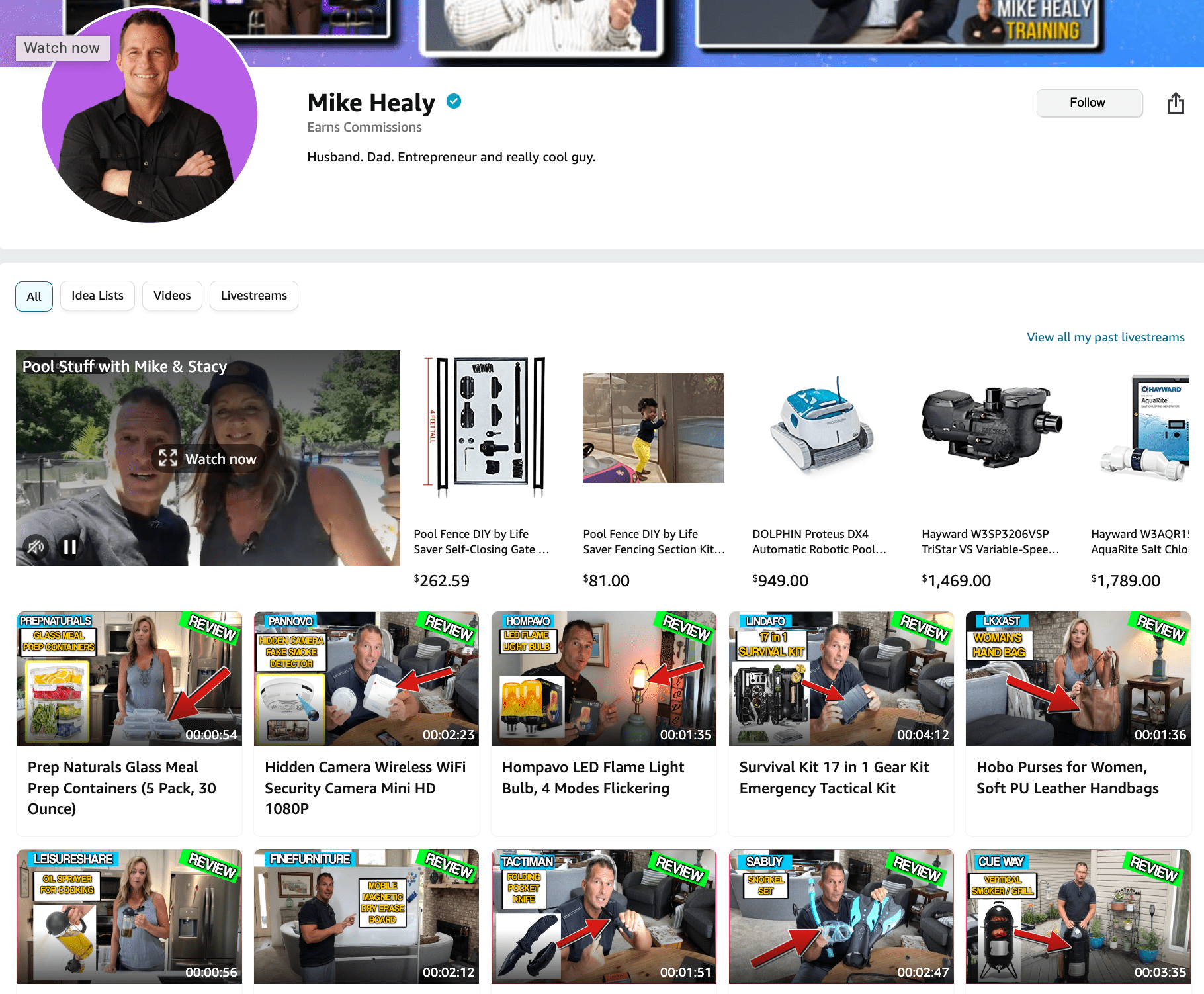 amazon influencer storefront