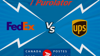 Canada Post vs. Purolator vs. UPS vs. FedEx
