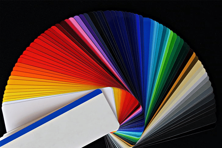 Color Palettes on Paper