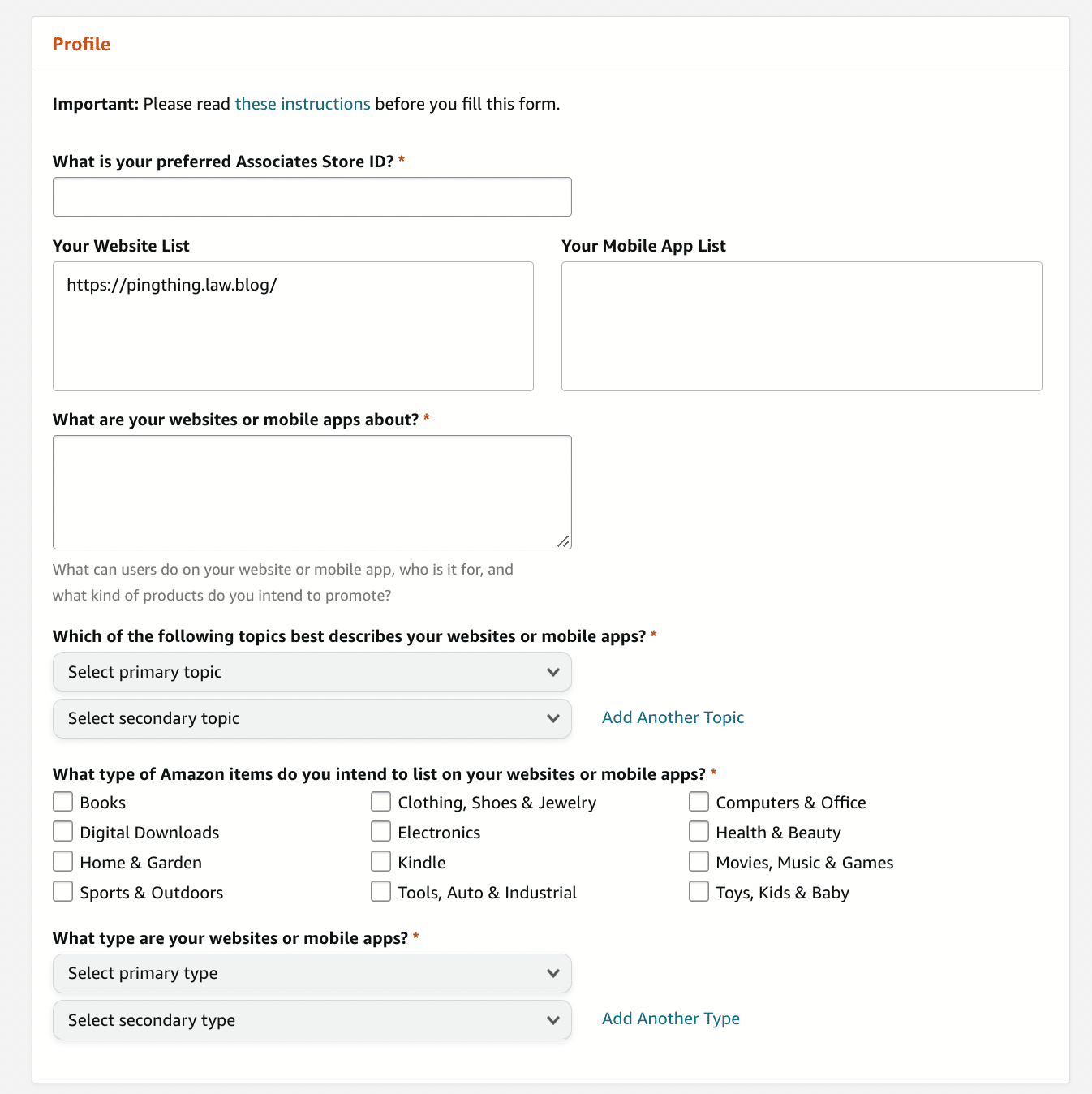 how to add paypal to amazon associates