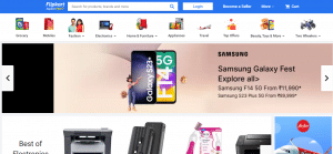 Visit the Flipkart website