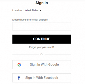 Create an account