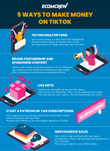 how to make money on tiktok