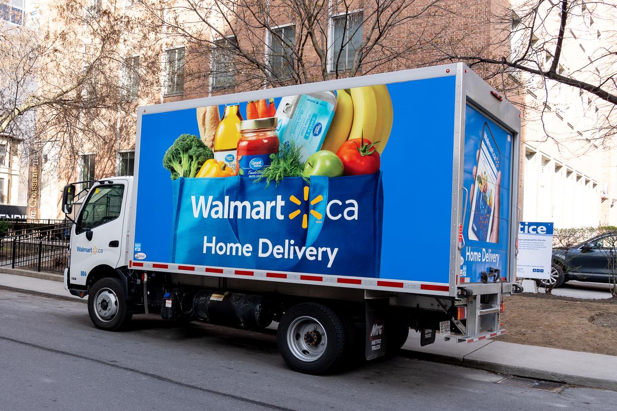 Walmart truck