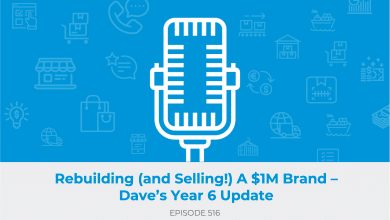 E516: Rebuilding (and Selling!) A $1M Brand – Dave’s Year 6 Update
