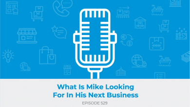 E529: What Is Mike Looking For In His Next Business?
