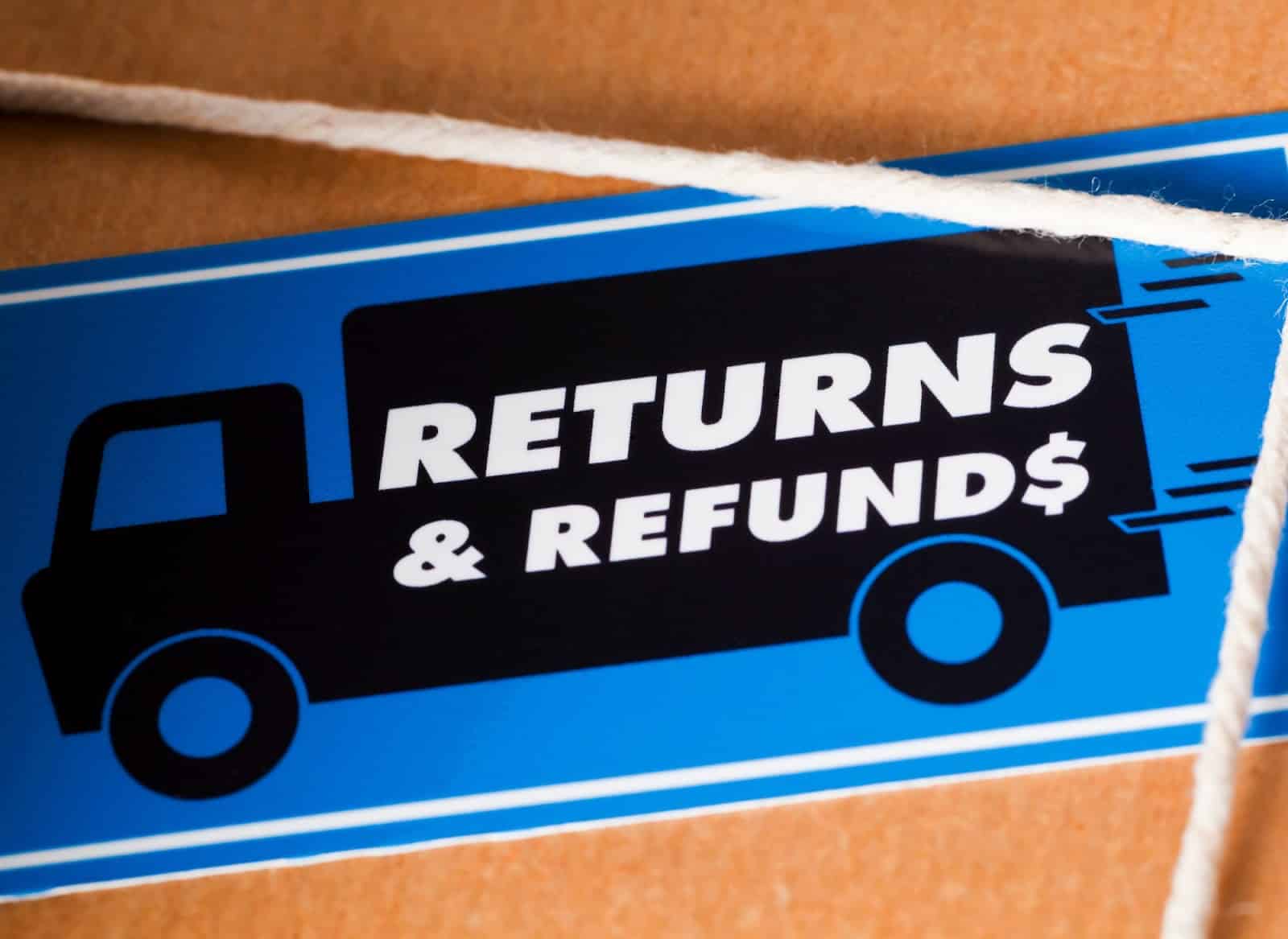 returns and refunds on item