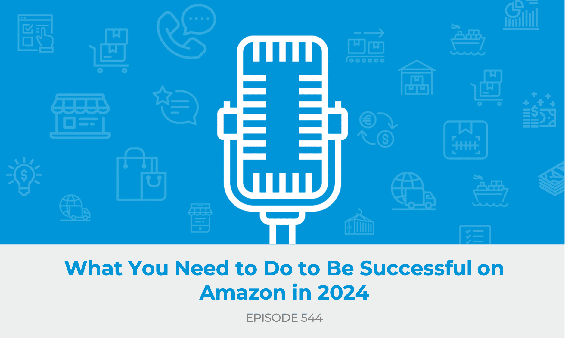 E544: What You Need to Do to Be Successful on Amazon in 2024