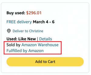 buy box amazon warehouse deals