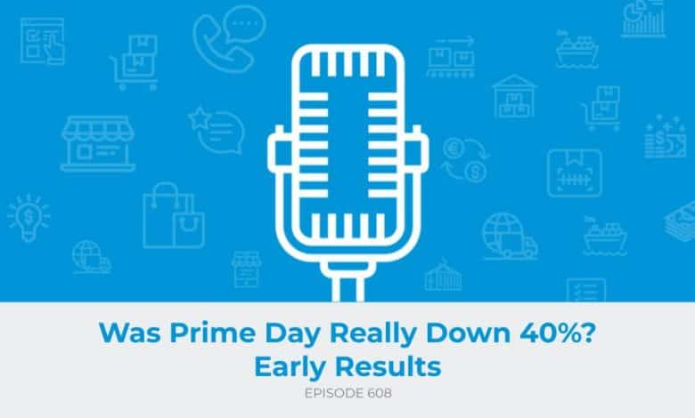 E608: Was Prime Day Really Down 40%? Early Results