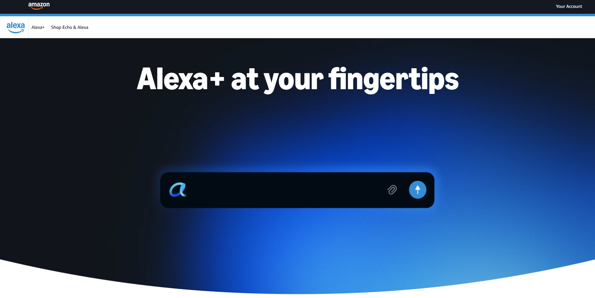 Screenshot of Alexa.com landing page hero section.