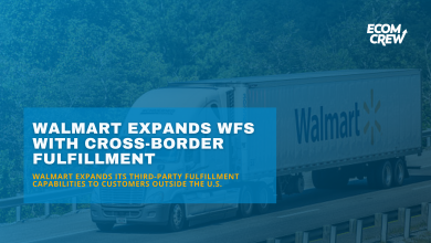 Image of a Walmart delivery truck