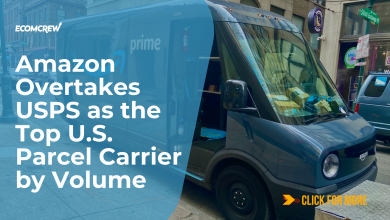 Amazon Overtakes USPS as the Top U.S. Parcel Carrier by Volume Cover Image