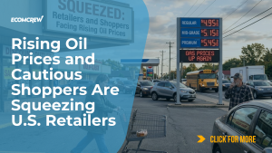 Rising Oil Prices and Cautious Shoppers Are Squeezing U.S. Retailers Article Cover Image