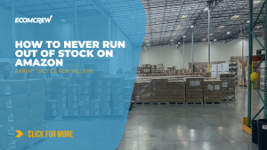 Image of an Amazon warehouse with boxes stacked on top of each other.