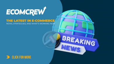 EcomCrew News Article cover image featuring a 3D globe.